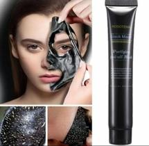 Máscara Facial Preta para Remoção de Cravos Bambu Carvão Descascado Limpeza Profunda do Nariz 20 ml Máscara Facial Preta para Remoção de Cravos Bambu Carvão Descascado Limpeza Profunda do Nariz 20 ml