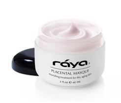 Máscara Facial Raya Placental Masque 606 - Tratamento para Pele Seca