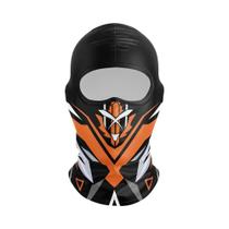 Máscara Facial Retrô De Seda Gelada Respirável E De Secagem Rápida Para Motocicleta, Balaclava