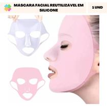Máscara Facial Reutilizável em Silicone
