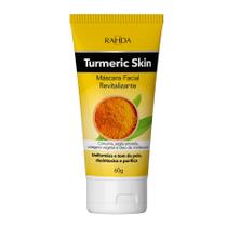 Máscara facial revitalizante turmeric skin rahda 60g