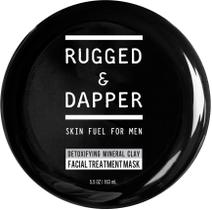 Máscara facial RUGGED & DAPPER Detox Mineral Clay 165 ml para homens