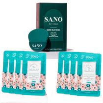 Máscara Facial Sano Silk Mask Vegan Zombie - Pacote com 8 Unidades Máscara Facial Sano Silk Mask Vegan Zombie - Pacote com 8 Unidades
