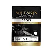 Máscara Facial Soft Skin Detox Carvão Ativado - Bella Femme