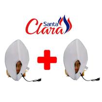 Máscara facial térmica elétrica limpeza de pele estética - SANTA CLARA
