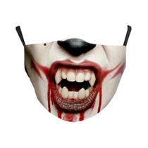 Máscara facial terrorista com impressão 3D de algodão com filtro reutilizável