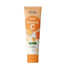 Máscara Facial Vitamina C Antioxidante 50Ml - Face Beautiful