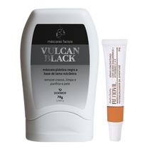 Máscara Facial Vulcan Black Peel Off + Renovil Sérum Potencializador Juventude Máscara Facial Vulcan Black Peel Off + Renovil Sérum Potencializador Juventude