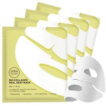 Máscara Facial WEILNELL Bio-Collagen - Anti-rugas (34g x 4 unidades)