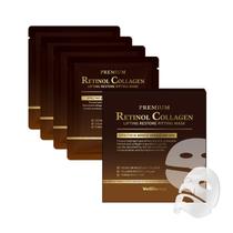 Máscara Facial WELLDERMA Retinol e Colágeno - 4 Unidades com Baixo Peso Molecular Máscara Facial WELLDERMA Retinol e Colágeno - 4 Unidades com Baixo Peso Molecular
