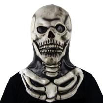Máscara Fantasia Realista Látex Halloween Caveira Esqueleto - MHR