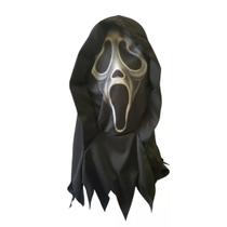 Máscara Fantasma Assassino Tecido Silk c/ capuz Fantasia