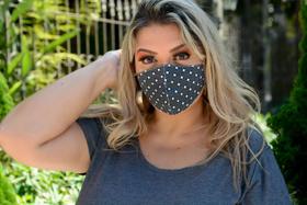 Mascara Feminina tricoline ( Kit com 5 peças ) Mascara Feminina tricoline ( Kit com 5 peças )