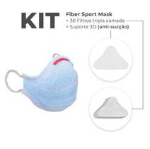 Máscara Fiber Knit Air - Kit - Tamanho M