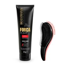 Máscara Força com Pimenta Bio Extratus 250g +Escova Mágica