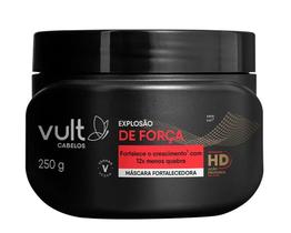 Máscara Fortalecedora Vult Cabelos Explosão de Força 250g - Tratamento Antiqueda e Brilho