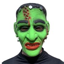 Máscara Frankenstein Halloween Carnaval Fantasia Teatro Terror Assustador Dia das Bruxas Zumbi Cosplay Horror Monstro Ex