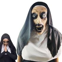 Mascara Freira Realista Latex Fantasia Hallowen Festa Carnaval Evento Terror Susto Pegadinha Trolagem Horror Engraçado Mascara Freira Realista Latex Fantasia Hallowen Festa Carnaval Evento Terror Susto Pegadinha Trolagem Horror Engraçado