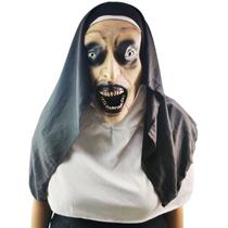 Mascara Freira Realista Latex Hallowen Carnaval Evento Susto Terror Festa Horror Pegadinha Trolagem Engraçado Assustador Divertido Engraçado