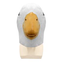 Máscara Funny Duck Head Animal Cosplay Traje de Latex Rub