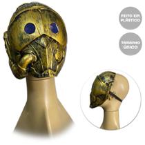 Máscara Futurista Steampunk Plástico Com Elástico Halloween - NYR