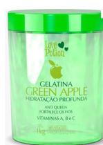 Mascara Gelatina Green Apple Hidratação Profunda 1kg
