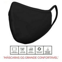 Mascara GG Grande Tecido Duplo Algodão Lavável Reutilizável Mascara GG Grande Tecido Duplo Algodão Lavável Reutilizável