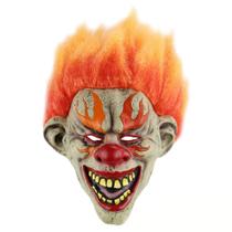 Máscara Ghosts Riders, capa facial completa de látex, Flame Clown Máscara Ghosts Riders, capa facial completa de látex, Flame Clown