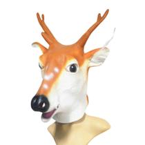Máscara Giraffe Latex Full Face Cover para Carnaval e Halloween Máscara Giraffe Latex Full Face Cover para Carnaval e Halloween