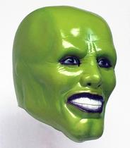 Máscara Gmasking Creepy Jin Latex Green Monster para adultos