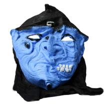 Máscara Halloween Bruxa Assustadora e Velha pra Fantasia