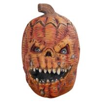 Máscara Halloween Cosplay Prop Pumpkin Latex Capa facial completa