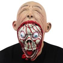 Máscara Halloween Horror Alien Devil Cosplay Big Mouth Zombie Máscara Halloween Horror Alien Devil Cosplay Big Mouth Zombie