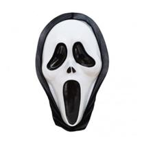 Máscara Halloween Pânico com Capuz - 01 unidade Máscara Halloween Pânico com Capuz - 01 unidade
