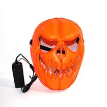 Máscara Halloween Pumpkin Head EL Cold Light Glowing Máscara Halloween Pumpkin Head EL Cold Light Glowing