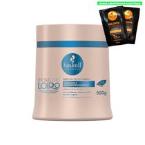 Máscara Haskell Bendito Loiro 500g Regeneração Fio A Fio