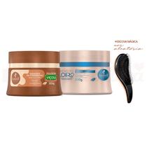 Máscara Haskell Doce de Leite + Bendito Loiro 300g +Escova Máscara Haskell Doce de Leite + Bendito Loiro 300g +Escova