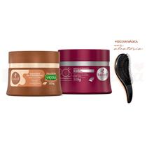 Máscara Haskell Doce de Leite + Pós Progressiva 300g +Escova