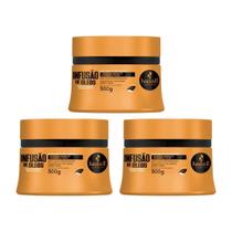 Mascara Haskell Infusao De Oleos 300G - Kit Com 3Un