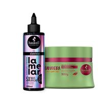 Máscara Haskell Lamelar 200ml + Máscara Bananeira 300g
