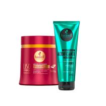 Máscara Haskell Liso 500g + Supermáscara Acidificante 240g