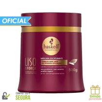 Máscara Haskell Liso com Força 500g Cabelo Escorrido Liso