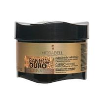 Máscara Hidratação Banho Ouro Cabelos Loiros 300g Hidrabell