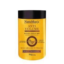 Máscara Hidratação Creme Capilar AntiVolume Banana Aveia e Mel NatuMaxx 1kg