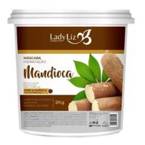 Máscara Hidratação Profunda Balde 2kg Mandioca Lady Liz