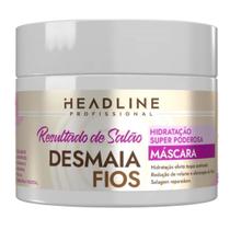 Máscara Hidratação Super Poderosa Desmaia Fios 300g Headline