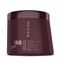 Máscara Hidratante Cabelos Loiros e com Luzes Color Blond 500g - Anuar Máscara Hidratante Cabelos Loiros e com Luzes Color Blond 500g - Anuar