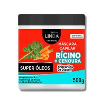 Máscara Hidratante Capilar Rícino Nutrição Intensa 500g Máscara Hidratante Capilar Rícino Nutrição Intensa 500g