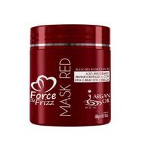 Máscara Hidratante Capilar Tonalizante Vermelho Red Force de Frizz 500g Máscara Hidratante Capilar Tonalizante Vermelho Red Force de Frizz 500g