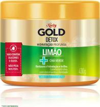 Máscara Hidratante Detox Limão com Chá Verde Niely Gold 430G